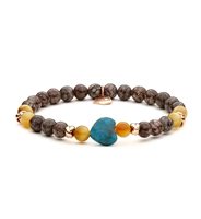 Bracciale Antracite in Pietre dure CLEOPATRA TG.S